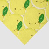 Papier Mousseline Red Lemon Pattern (Détail)