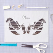 Papier Mousseline Red Maine Lobsters Thunder_Cove (Artisanat)