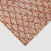 Papier Mousseline Red Retro en détresse (Détail)