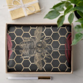 Papier Mousseline Red Rose Bee Series Design 28 (Cadeau)