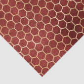 Papier Mousseline Red Rose Bee Series Design 2 papier tissu (Détail)