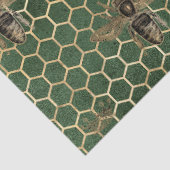 Papier Mousseline Red Rose Bee Series Design 31 (Détail)