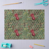 Papier Mousseline Red Rose Bee Series Design 44 (Artisanat)