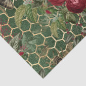 Papier Mousseline Red Rose Bee Series Design 44 (Détail)