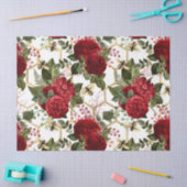 Papier Mousseline Red Rose Bee Series Design 48 (Artisanat)