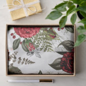 Papier Mousseline Red Rose Bee Series Design 57 (Cadeau)