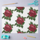 Papier Mousseline Red Rose Steampunk Series Design 10 (Artisanat)