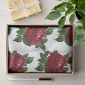 Papier Mousseline Red Rose Steampunk Series Design 11 (Cadeau)