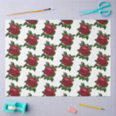 Papier Mousseline Red Rose Steampunk Series Design 11 (Artisanat)