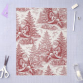Papier Mousseline Red Toile (Artisanat)