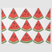 Papier Mousseline Red Watermelon Slices (Recto)