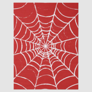 Papier Mousseline Red Web