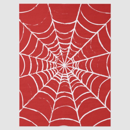 Papier Mousseline Red Web (Recto)
