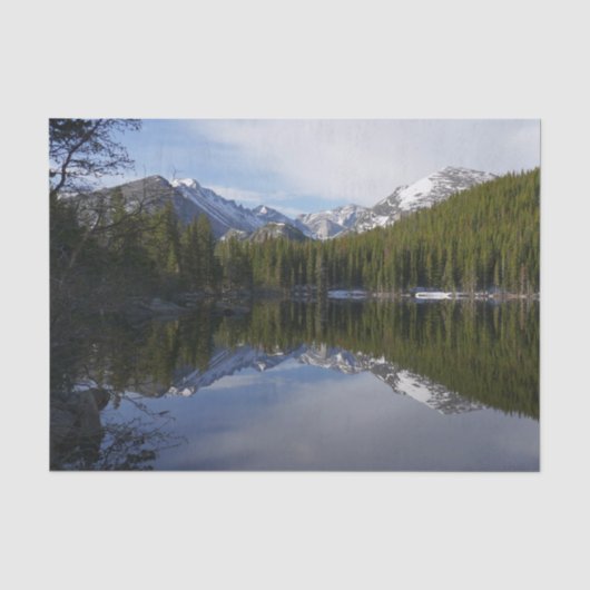 Papier Mousseline Reflet de Bear Lake II (Recto)