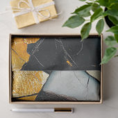 Papier Mousseline Réflexion brisée Découpage Art Abstrait (Cadeau)