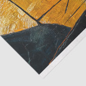 Papier Mousseline Réflexion brisée Découpage Art Abstrait (Détail)