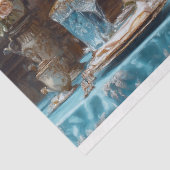 Papier Mousseline Regal Lion Couple Rose Mariage banquet Découpage (Détail)