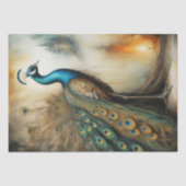 Papier Mousseline Regal Plumage - Découpage - (Recto)