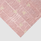 Papier Mousseline Regal Queen Bee Pink Journal Tissue Paper (Détail)