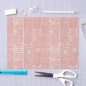 Papier Mousseline Regal Queen Bee Pink Journal Tissue Paper (Artisanat)
