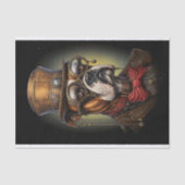 Papier Mousseline Regal Steampunk Boxer Dog Decoupage Droite 117 (Recto)