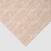 Papier Mousseline Regard froissé dans pâle - pêche rose (Détail)