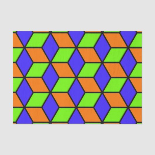 Papier Mousseline Regard R Cube (Recto)
