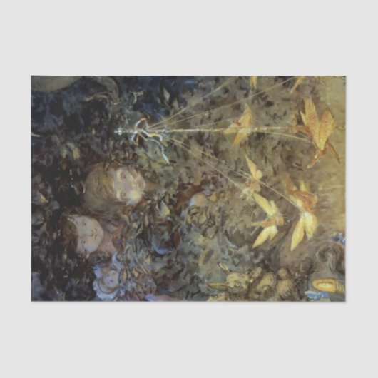 Papier Mousseline "Regarder les fées" par Beatrice Goldsmith (Recto)