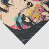 Papier Mousseline Reine de l'Art PoP1 (Détail)
