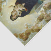 Papier Mousseline Reine des Anges (par Bouguereau) (Détail)
