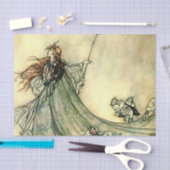 Papier Mousseline "Reine des fées" par Arthur Rackham (Artisanat)