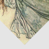 Papier Mousseline "Reine des fées" par Arthur Rackham (Détail)