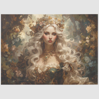 Papier Mousseline Reine des roses