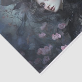 Papier Mousseline Reine gothique femme magnifique avec découpage de (Détail)