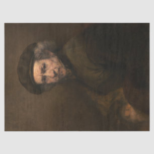 Papier Mousseline Rembrandt Self Portrait : Peintre Néerlandais de l