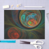 Papier Mousseline Renaissance de l'art Abstrait (Artisanat)