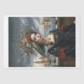 Papier Mousseline Renaissance florale à Venise (Recto)