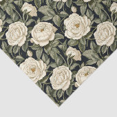 Papier Mousseline Renaissance Romance - Inspiré par William Morris (Détail)