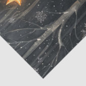 Papier Mousseline Renard couché Whimsical Rustique Découpage de Noël (Détail)