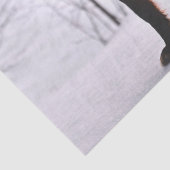 Papier Mousseline Renard rouge hivernal (Détail)