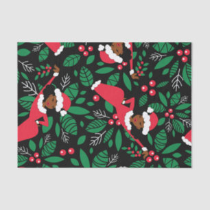 Papier Mousseline Rencontrez-moi sous le Mistletoe