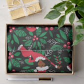 Papier Mousseline Rencontrez-moi sous le Mistletoe (Cadeau)