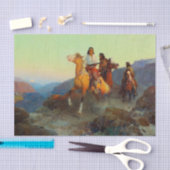 Papier Mousseline Renegade Apache par Frank Tenney Johnson (Artisanat)