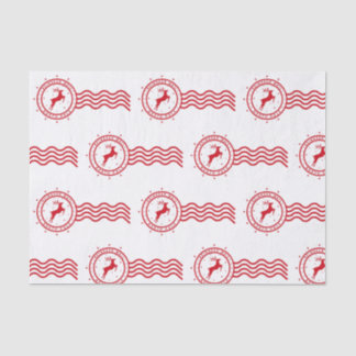 Papier Mousseline Rennes de Noël