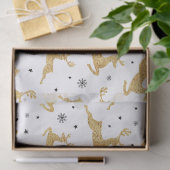 Papier Mousseline Rennes Or (Cadeau)