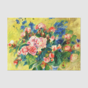 Papier Mousseline Renoir - Fleurs, 1879 peinture