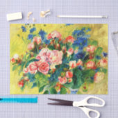 Papier Mousseline Renoir - Fleurs, 1879 peinture (Artisanat)