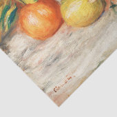 Papier Mousseline Renoir Fruit Still Life Fleur Lemon Découpage (Détail)
