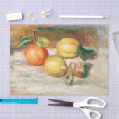 Papier Mousseline Renoir Fruit Still Life Fleur Lemon Découpage (Artisanat)