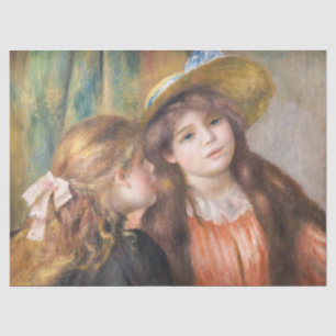 Papier Mousseline Renoir - Portrait de deux petites filles